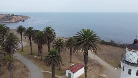 Point-Vicente-Lighthouse-by-Drone-4k