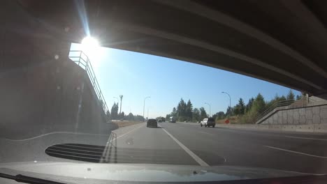 Dash-Cam-Timelapse-Driving-a-Car-on-the-Highway-with-other-Traffic