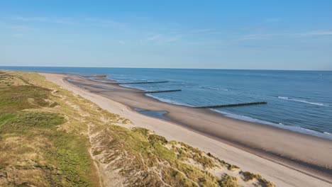Nature-reserves-in-the-province-of-Zeeland,-The-Netherlands,-Europe