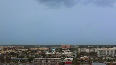 Slomo-International-Drive,-Orlando,-Florida-lightning-strike-in-City-1
