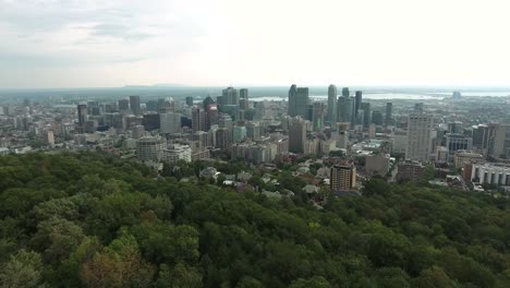 View-of-the-Montreal-downtown-in-Canada