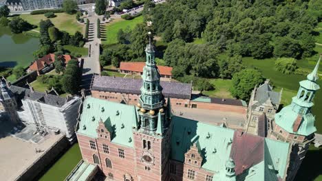 Frederiksborg-Castle-Denmark-Clock-Tower-Pan