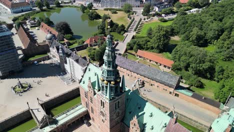 Frederiksborg-Castle-Drone-Clock-Face