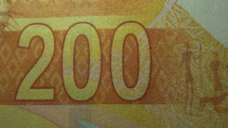 This-is-the-Macro-view-of-a-normal-paper-banknote--money--currency-of-200-South-African-Rand