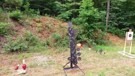 Pistol-target-outdoor-shooting-practice-range