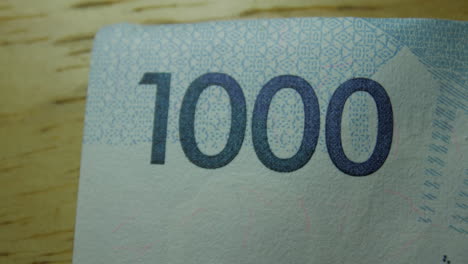 This-is-the-Macro-view-of-a-normal-paper-bank-not--money--currency-of-1000-Philippines-Piso-bill