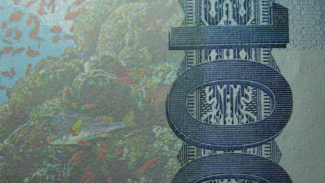 Dies-Ist-Die-Makroansicht-Einer-Normalen-Papierbank,-Nicht-Geld-Währung-Von-1000-Philippinischen-Piso-Scheinen