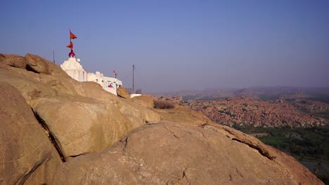 Anjaneya-Hill-in-Anegundi,-Hampi-is-considered-to-be-the-birth-place-of-Lord-Hanuman