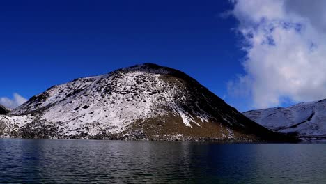 Pan-of-the-main-lagoon-in-nevado-de-toluca-volcano-after-a-heavy-snow-fall-which-rarely-occurs-in-Mexico