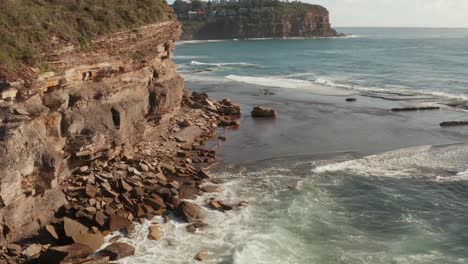 Strand--Und-Felstexturen-Aus-Sydney,-Australien