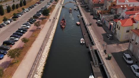 Canal-Central-De-Aveiro-Und-Umgebung,-Portugal