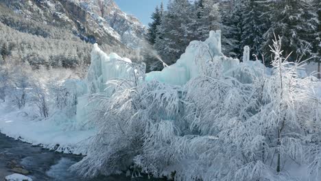 Winterblick-In-Norditalien,-Dolomiten