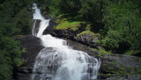One-of-the-many-beautiful-waterfalls-in-the-Geiranger-fjord