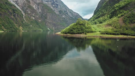 A-magnificent-view-of-the-Naeroyfjord---one-of-the-most-beautiful-fjords-in-Norway