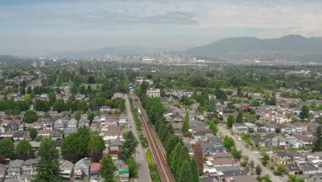 Aerial-drone-view-over-the-picturesque-Vancouver-cityscape