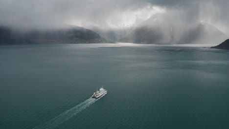 Aerial-view-of-the-ferry-on-the-Afarnes-Solsnes-route-crossing-the-fjord