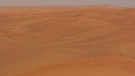 Desert-dunes-flyoverin-forward-motion