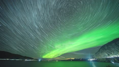 Starry-sky-and-northern-lights-above-the-fjord