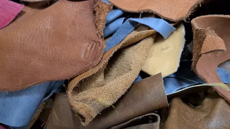 pieces-of-leather,-details-and-texture,-close-shot