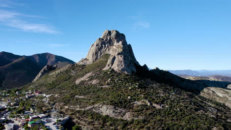 View-Of-Peña-De-Bernal-Near-Queretaro
