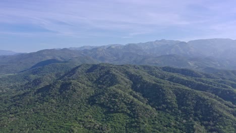 Mountainous-landscape-at-Las-Yayas,-Azua-in-Dominican-Republic