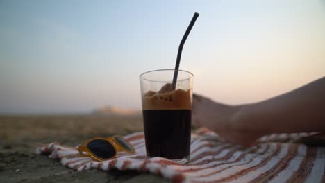 Iced-coffee-at-the-beach