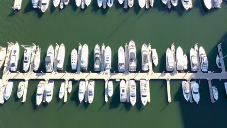 An-awesome-fly-over-boat-yard-docks