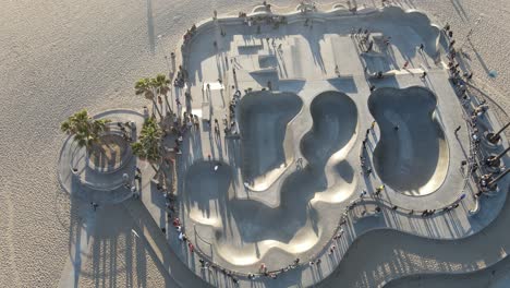 Venice-beach-skate-park-aerial-view
