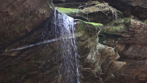 Close-Up-of-Waterfall-Edge