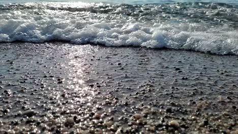 shore-of-barceloneta-beach-in-slow-motion