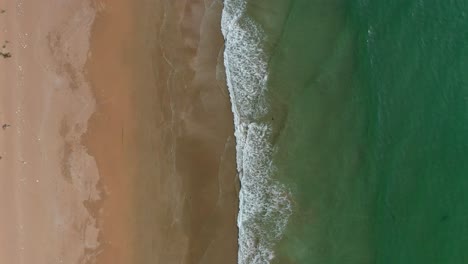 Looking-Down-At-Beach-And-Waves-At-Balochistan