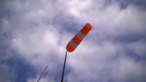 Windsock-swaying-with-the-wind-on-a-slightly-windy-day