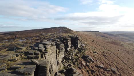 Cliffside-views-in-the-Peak-District-during-the-winter-at-sunset