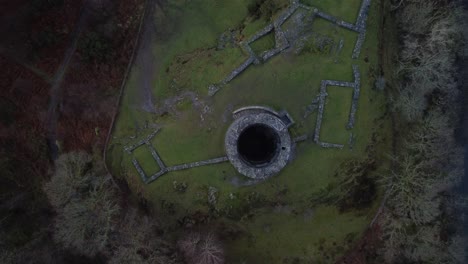 A-birds-eye-view-of-a-tower-in-North-Wales
