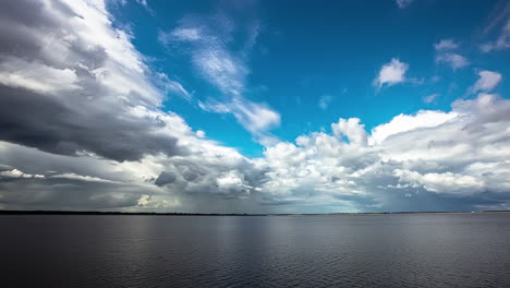Dramatic-cloudscape-timelpase-over-a-lake