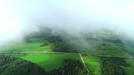 Aerial-above-cloud-view