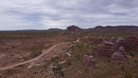 The Purnululu-National-Park is-a World-Heritage-Site in Western-Australia