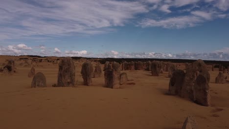 The-Pinnacles are limestone formations-within Nambung-National-Park-in-Western-Australia