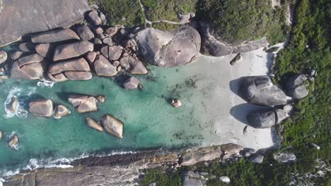 Elephant-Rocks-Es-Una-Playa-Protegida-En-El-Oeste-De-Australia