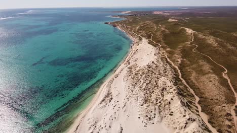 Playa-De-Cinco-Dedos-Ubicada-En-Coral-Bay,-Australia-Occidental