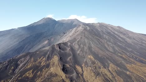 El-Volcán-Activo-Más-Alto-De-Europa,-Etna,-El-Lado-Salvaje---Los-Cráteres