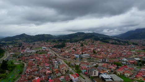 View-of-the-city-from-dron