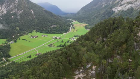 Wooded-Hillside-in-Bavaria-Germany-Drone-Aerial-reveal-4K