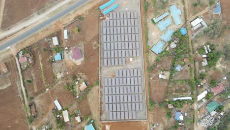 Solar-power-plant-in-rural-africa--kenya