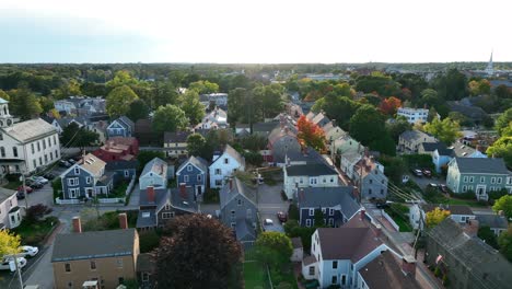 Historic-residential-district-in-Colonial-American-town