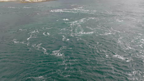 Strong-Tidal-Current-In-The-Ocean-In-Northern-Norway