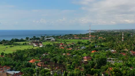 aerial-landscape-of-tropical-island-coastline-in-Lovina-Bali-Indonesia-on-sunny-day