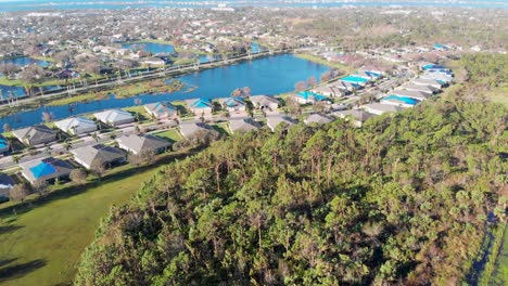 4K-Drone-Video-of-Hurricane-Damage-of-Homes-in-Stillwater-Neighborhood-of-Englewood,-Florida---03x4