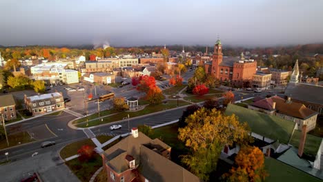 Claremont-New-Hampshire-aerial-in-fall