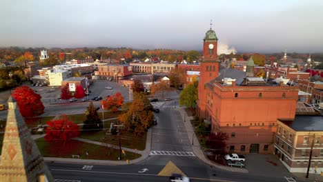 church-and-courthouse-in-claremont-new-hampshire-aerial